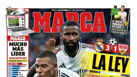 PORTADA | Marca: "La ley del Madrid"