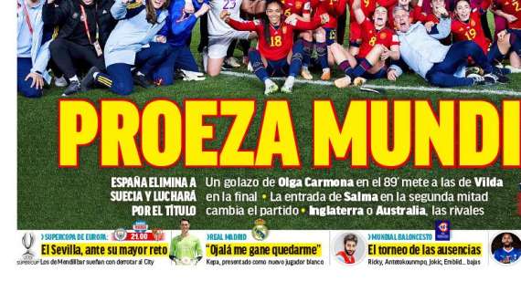 PORTADA | Marca, con Kepa: "Ojalá me gane quedarme"