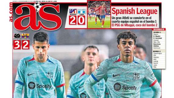 PORTADA | AS: "Joselu sí es la solución"