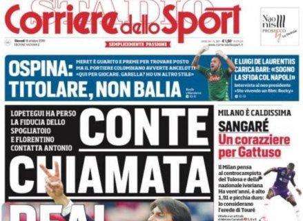 Corriere dello Sport - El Madrid llamó a Conte el lunes y el italiano aceptó relevar a Lopetegui