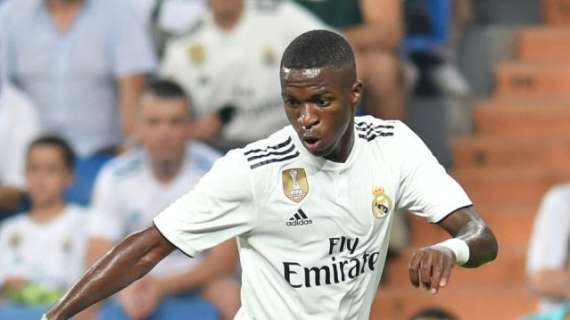 Vinicius se convirtió en el tercer madridista más joven en jugar un derbi liguero