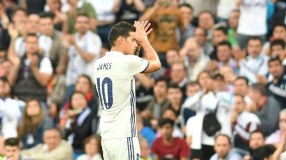 James defiende a un ídolo del Real Madrid: "Es el mejor del mundo"