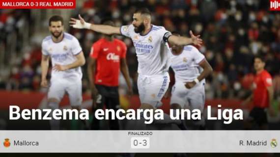 Marca: "Benzema encarga una Liga"