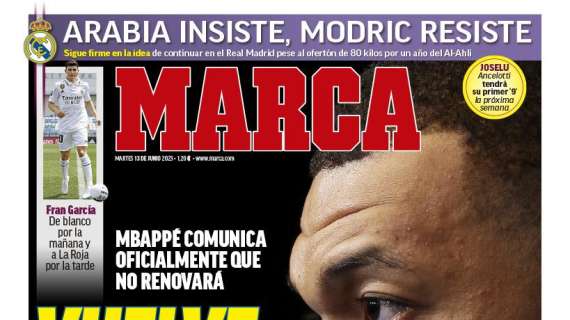 PORTADA | Marca sale con Mbappé: "Vuelve a estar a tiro"