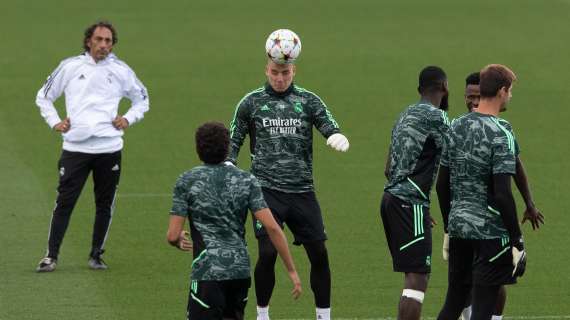 FOTO BD | ¡Las mejores imágenes del entrenamiento del Real Madrid antes del Leipzig!
