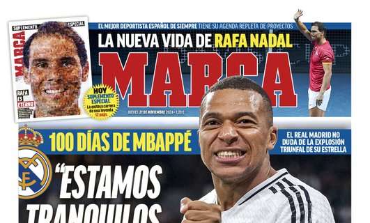 Marca destaca en portada la confianza del Real Madrid en Mbappé