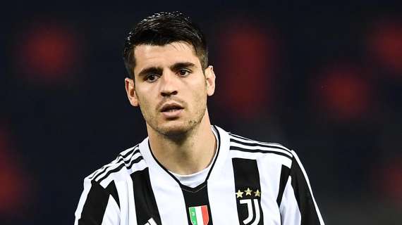 Morata, jugador de la Juventus