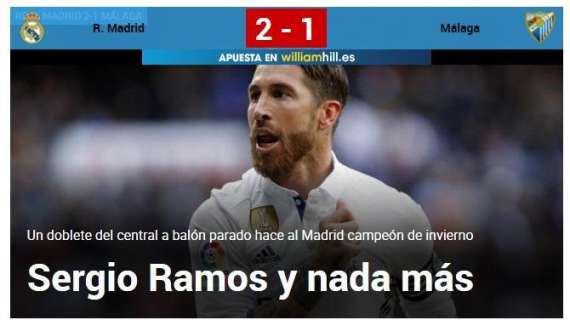 FOTO - MARCA: "Sergio Ramos y nada más"