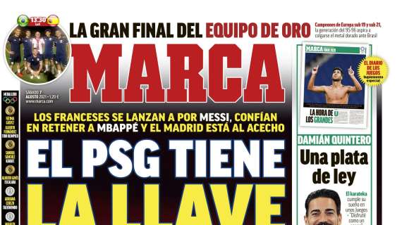 PORTADA | Marca: "El PSG tiene la llave" 