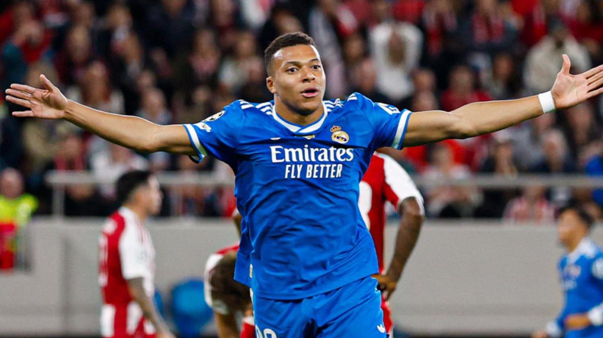 Mbappé marca una estadística histórica en el Real Madrid