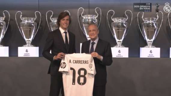 Con Carreras, dos salidas en una en el Real Madrid