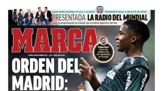 PORTADA | Marca: "Orden del Madrid: fichar a Endrick"