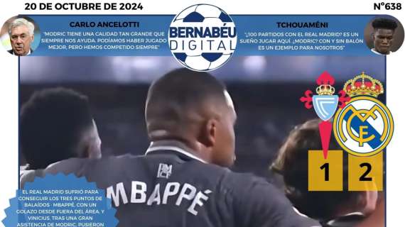 PORTADA BD | "Vinicius y Mbappé salvan a Ancelotti"