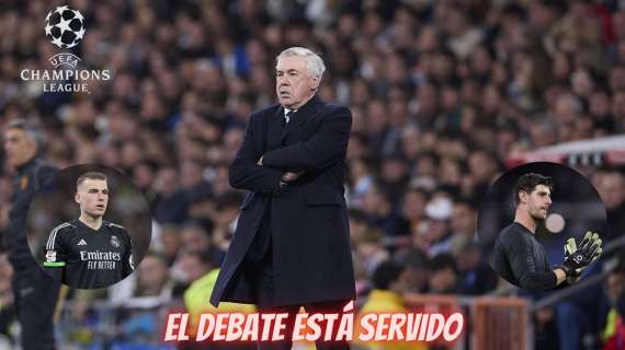 Ancelotti cierra el debate en la portería: ¿Courtois o Lunin para Wembley?