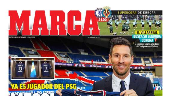 PORTADA | Marca: "Messi arma la revolución francesa"