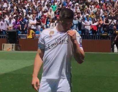 Luka Jovic: "Espero aprender mucho de Benzema, el Madrid es el club más grande"