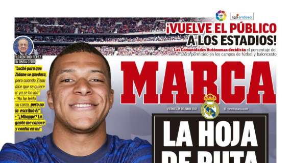 PORTADA | Marca: "La hoja de ruta de Mbappé"