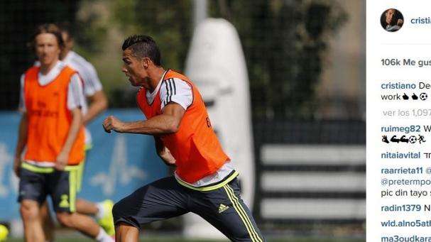 Cristiano Ronaldo, dedicación y trabajo