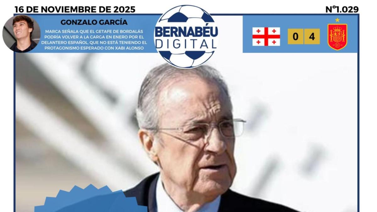 Florentino Pérez y su mandado, protagonista de la portada BD