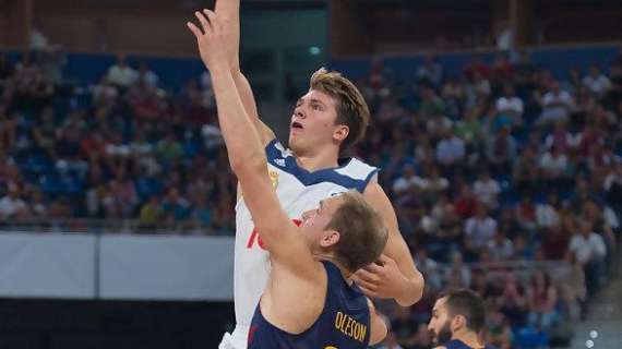 Doncic visita el Bernabéu