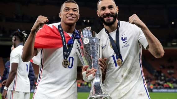 Karim Benzema y Kylian Mbapp&eacute;