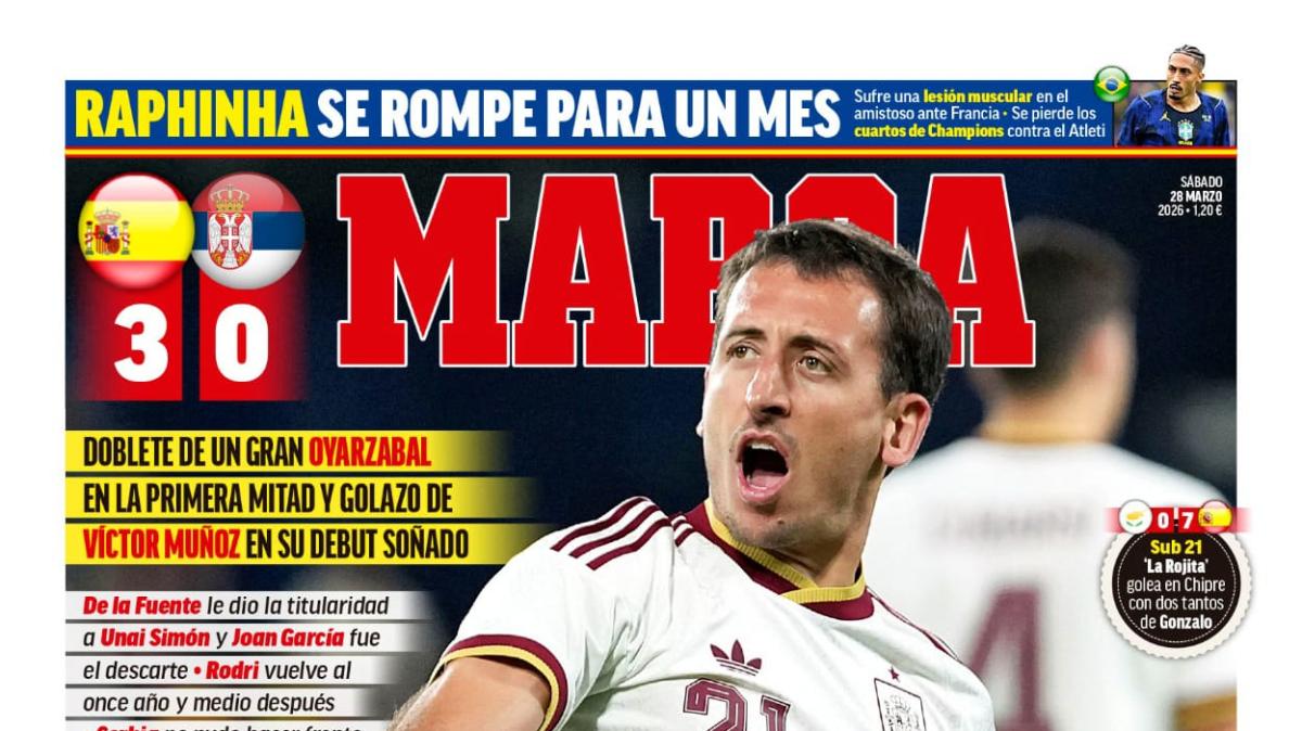 El triunfo de la selección española es el protagonista de las portadas