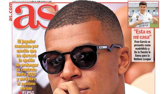 PORTADA | AS: "Mbappé se pone a tiro"