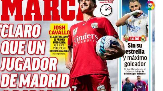 PORTADA | Marca, con Benzema: "Sin su estrella y máximo goleador"