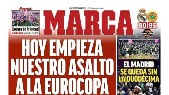 PORTADA | Marca: "El Madrid se queda sin la duodécima"
