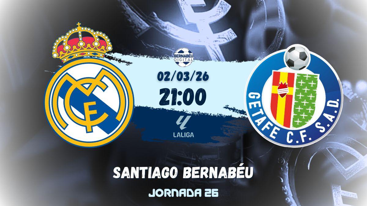 Real Madrid - Getafe | ¡Sigue con nosotros la previa del partido!