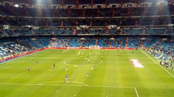 VÍDEO BD - Calentamiento del Real Madrid previo al partido contra el Celta