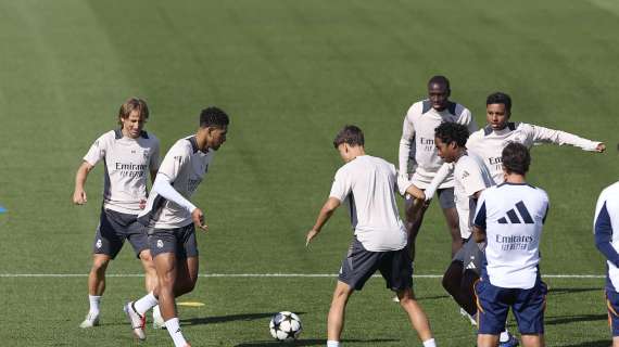 Entrenamiento del Real Madrid