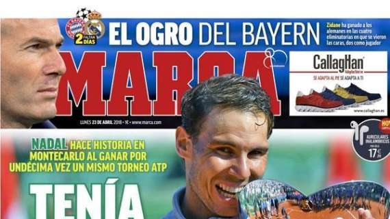 PORTADA - Marca avisa: "El ogro del Bayern"
