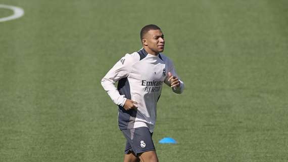 Bellingham, Mbappé y Vinicius, preparados para el Real Madrid - Stuttgart: las mejores imágenes