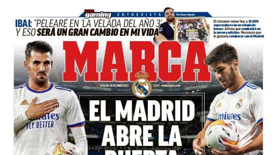 PORTADA | Marca: "El Madrid abre la puerta a Ceballos y Asensio"
