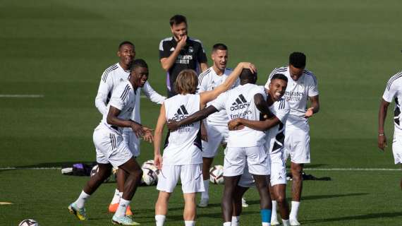 Entrenamiento Real Madrid