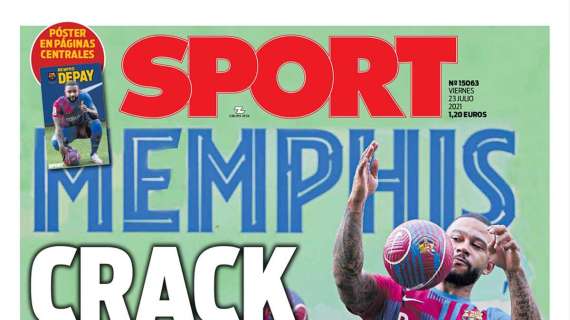 PORTADA | Sport: "Memphis crack Depay"