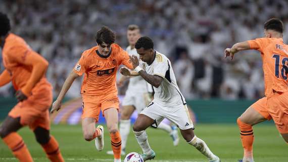 Rodrygo contra el Valencia