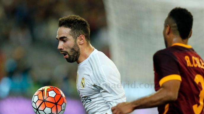 Carvajal se prepara para el próximo partido