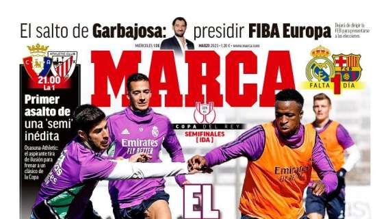 PORTADA | Marca: "El Madrid quiere dar el gran golpe"