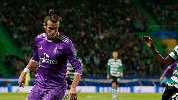 Bale, lesionado ante el Sporting