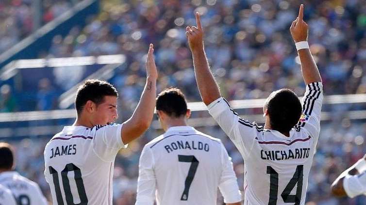 'Chicharito': "En el Madrid todos queremos jugar el mayor tiempo posible"