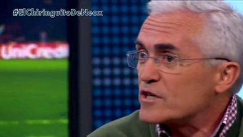 Caridad, en El Chiringuito: "Bale, el umbral de dolor, no lo tiene muy alto"