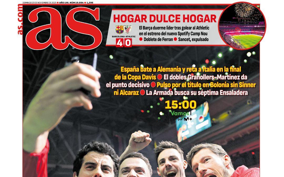AS saca la previa del Elche - Real Madrid en portada