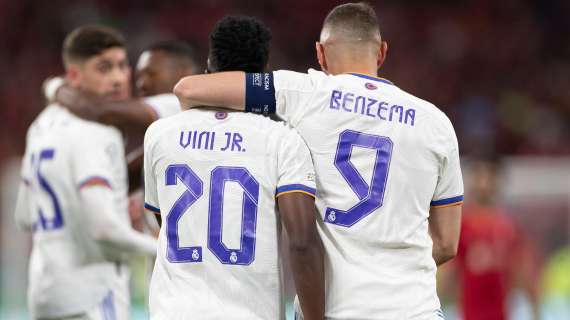 Vinicius y Benzema,Real Madrid