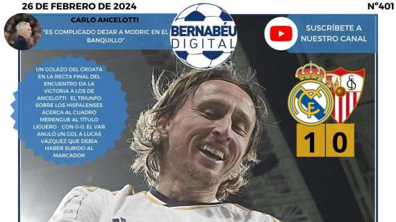 PORTADA BD | "Modric impulsa al Madrid"