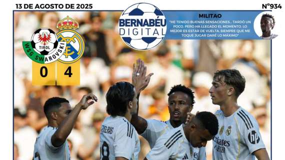 "Listos para LaLiga": la victoria del Real Madrid, en la portada BD