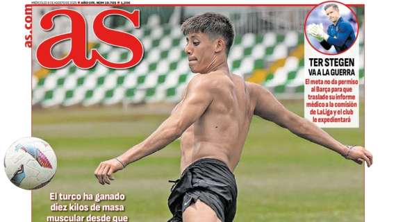 La transformación de Güler es protagonista en el diario AS