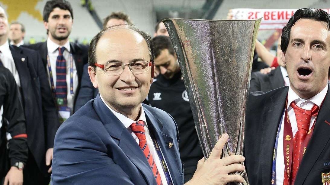 José Castro, presidente del Sevilla: "No nos preocupa que juegue o no Cristiano Ronaldo, ya ganamos al Madrid con él hace poco"
