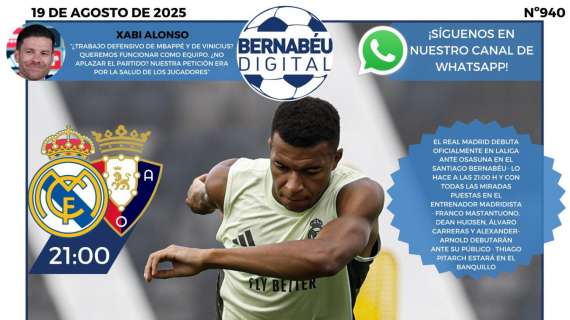 El Real Madrid - Osasuna, máximo protagonista en la portada